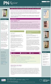 PN Review website screenshot